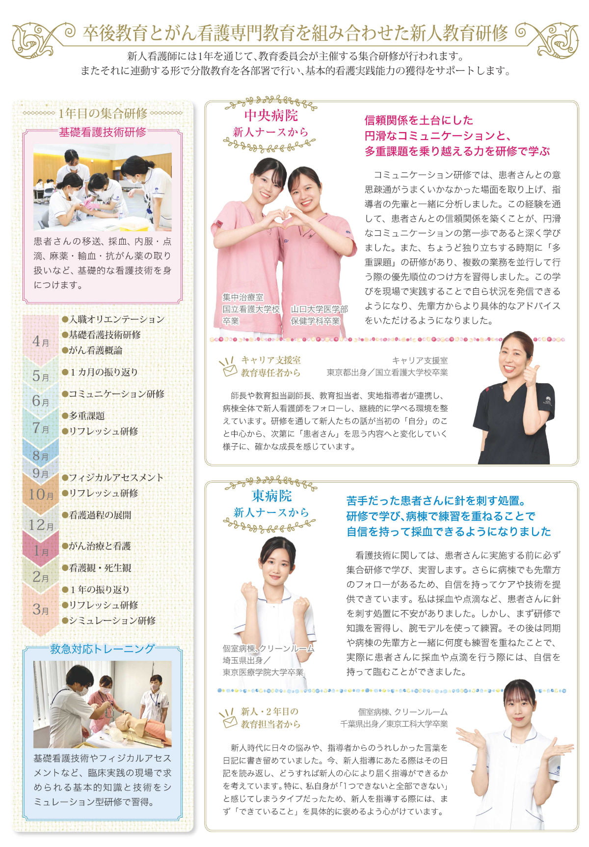 キャリアラダーを登り、それぞれのキャリアを進む先輩からのメッセージ